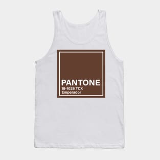 pantone 18-1028 TCX Emperador Tank Top